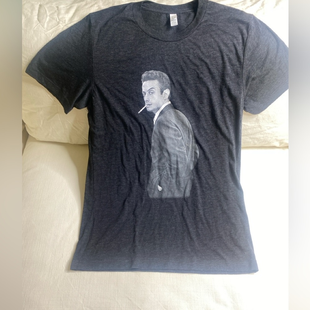 Lenny Bruce Black front & back Graphic T-Shirt - Picture 3 of 8